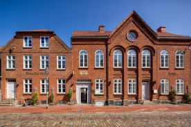 Außenansicht des Jüdischen Museums in Rendsburg.
