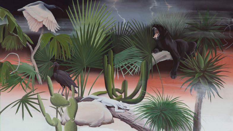 Bild der Ausstellung Über Wasser und Pflanzen in der Kunsthalle Rostock